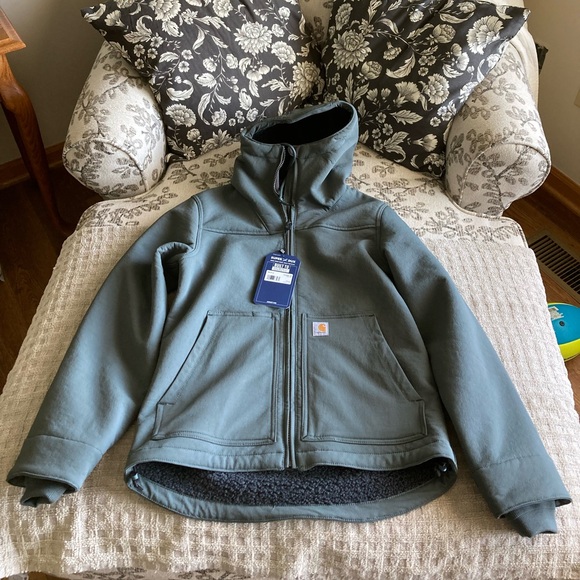 Women’s Carhartt Super Dux Jacket Size XS Elm Green NWT - Picture 4 of 13